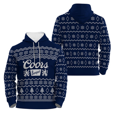 Coors Banquet Winter Festive Pullover & Zip Hoodie
