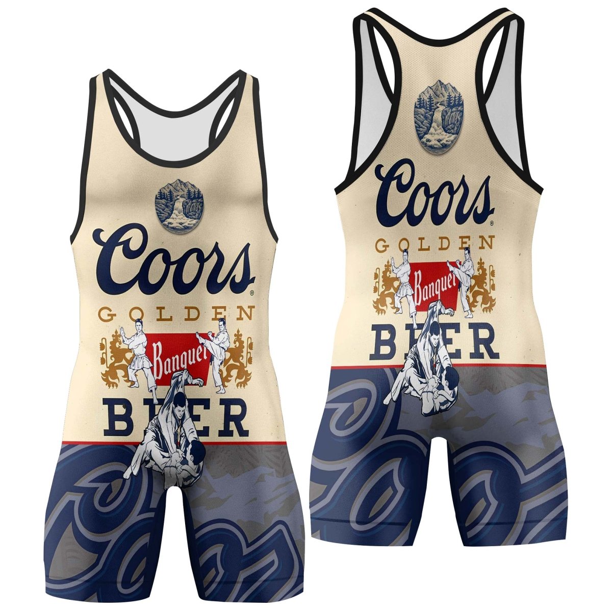Coors Banquet Wrestling Singlet - VinoVogue.com