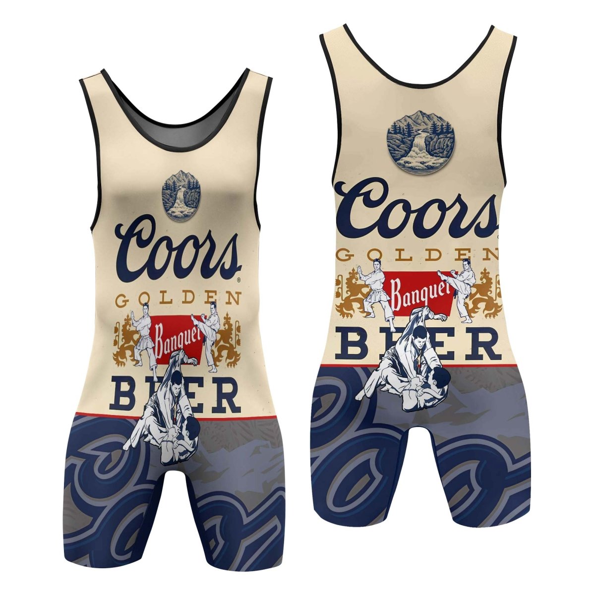 Coors Banquet Wrestling Singlet - VinoVogue.com