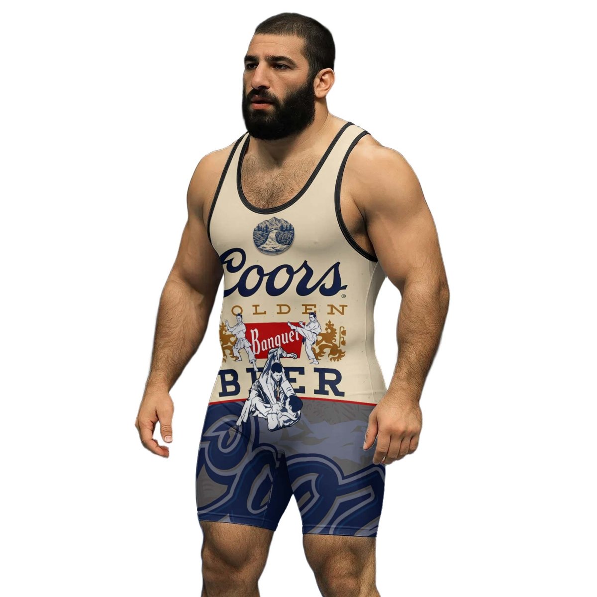 Coors Banquet Wrestling Singlet - VinoVogue.com