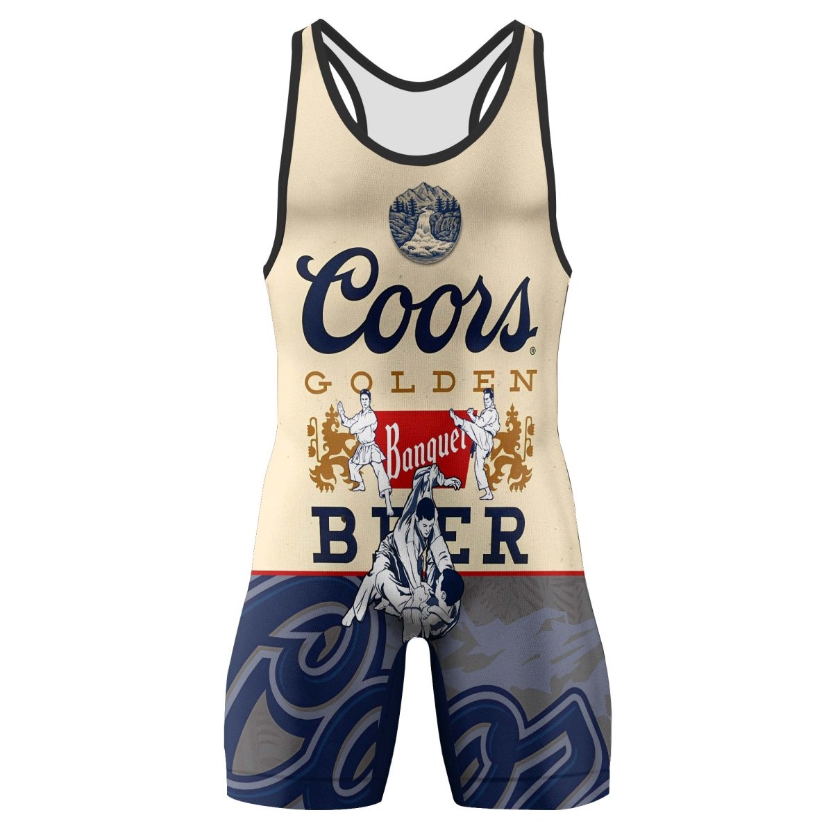Coors Banquet Wrestling Singlet - VinoVogue.com