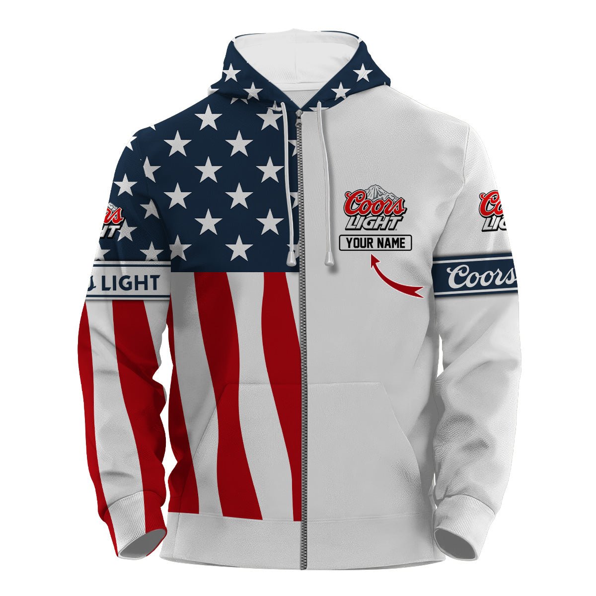 Personalized Coors Light Black Myth Wukong Hoodie & Zip Hoodie - VinoVogue.com