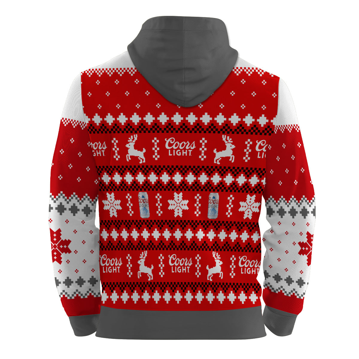 Coors Light Christmas Crystal Ball Pullover & Zip Hoodie