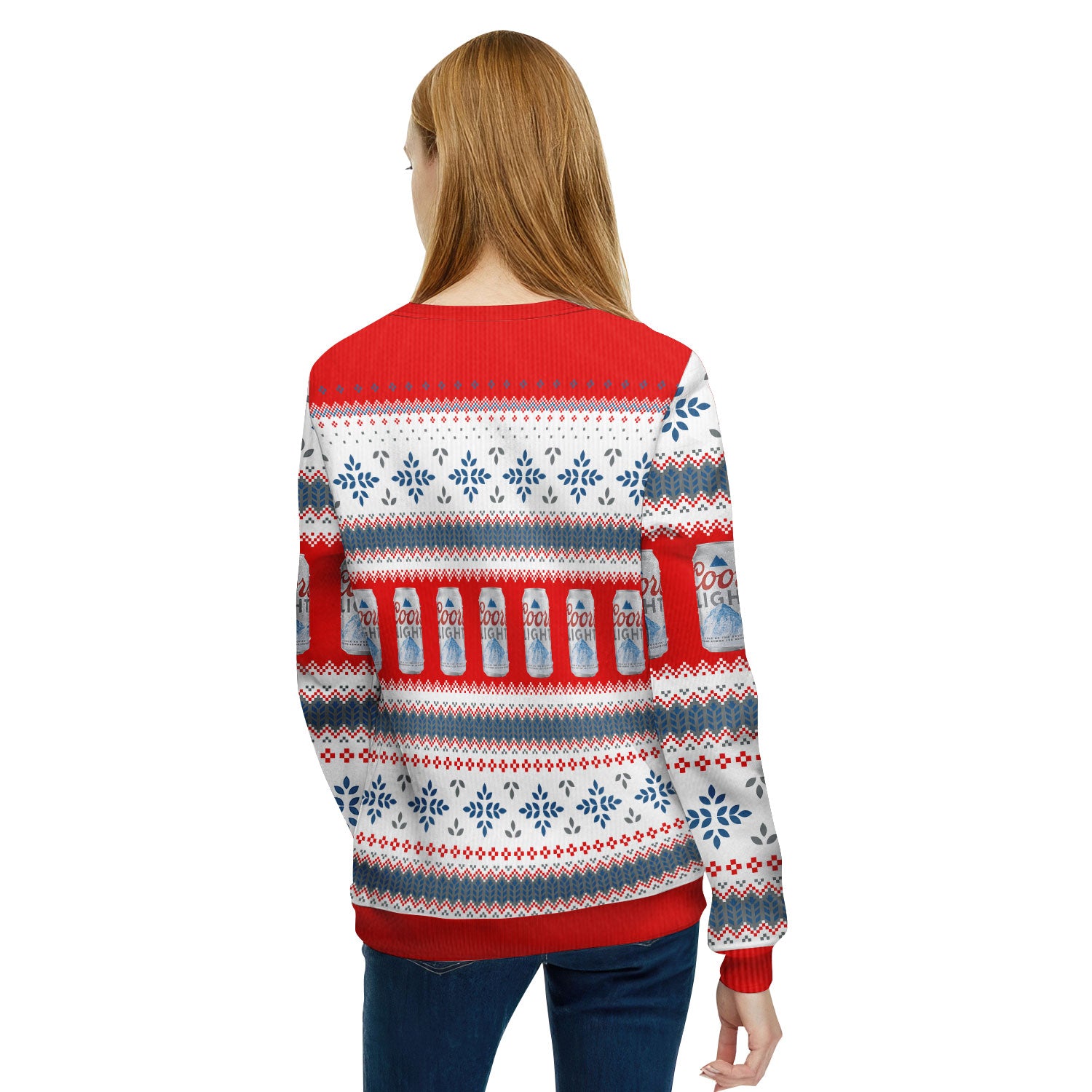 Coors Light Festive Holiday Ugly Sweater