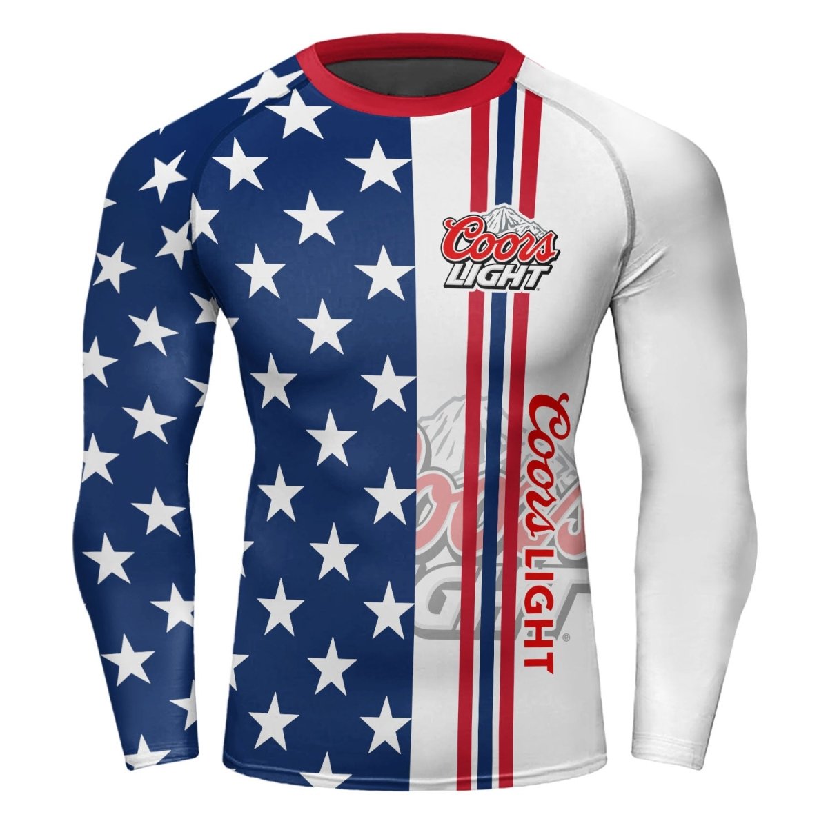 Coors Light Fourth Of July Rash Guard - VinoVogue.com