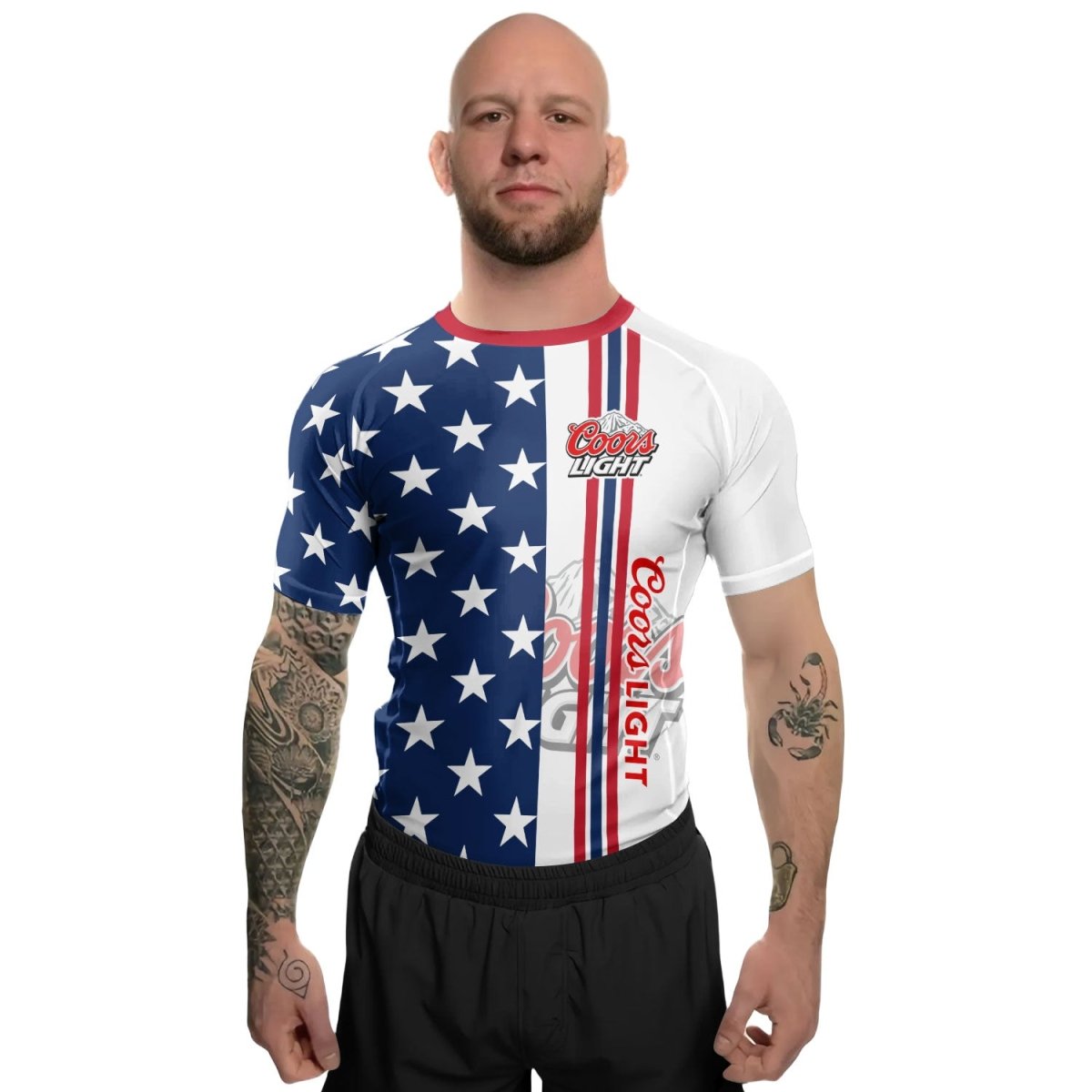 Coors Light Fourth Of July Rash Guard - VinoVogue.com