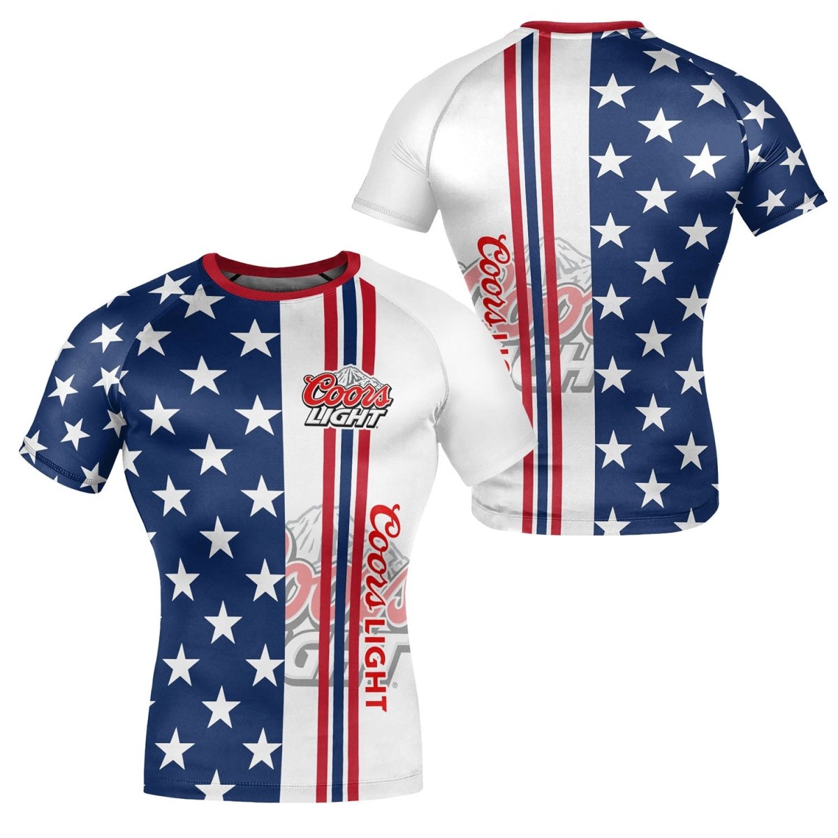 Coors Light Fourth Of July Rash Guard - VinoVogue.com