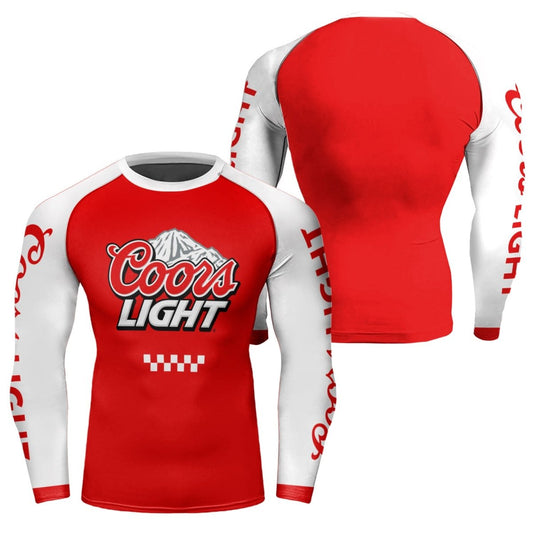Coors Light Red Rash Guard - VinoVogue.com