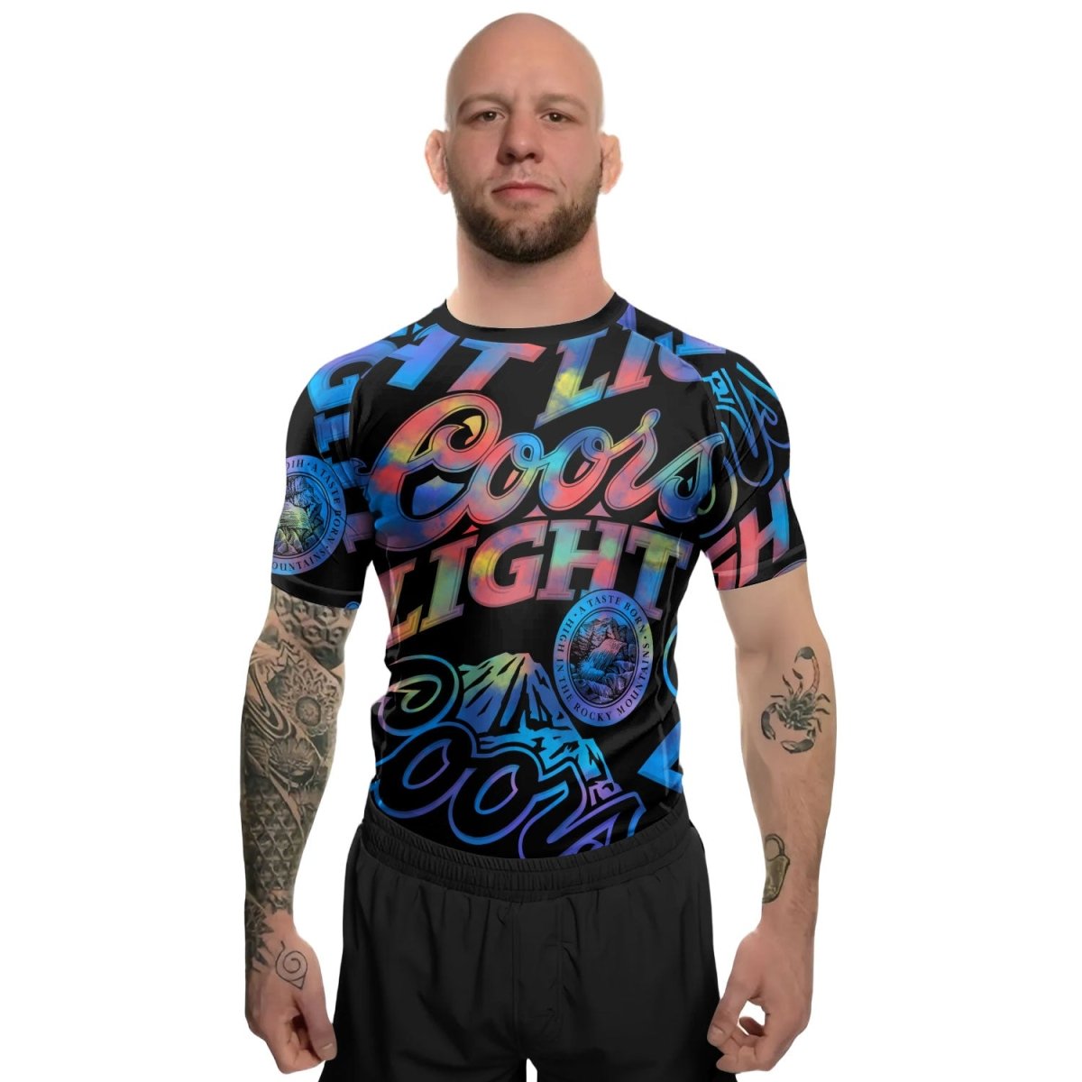 Coors Light Retro Rash Guard - VinoVogue.com