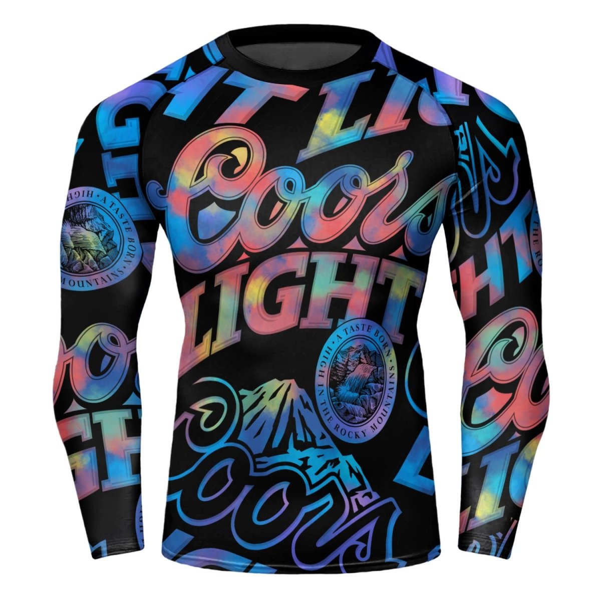 Coors Light Retro Rash Guard - VinoVogue.com