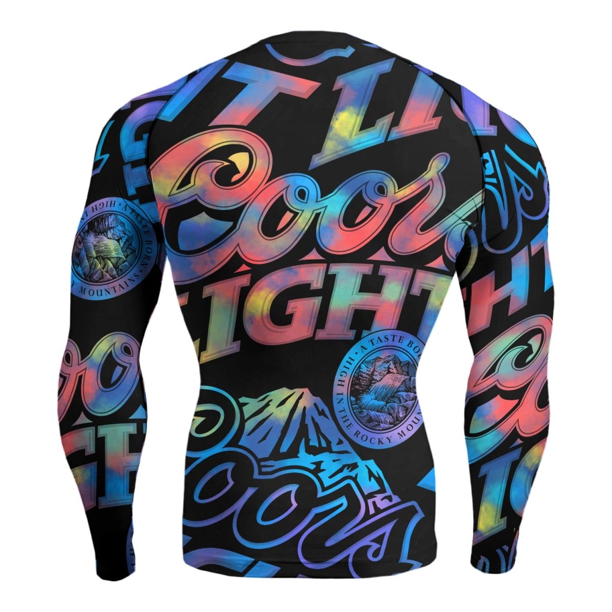 Coors Light Retro Rash Guard - VinoVogue.com