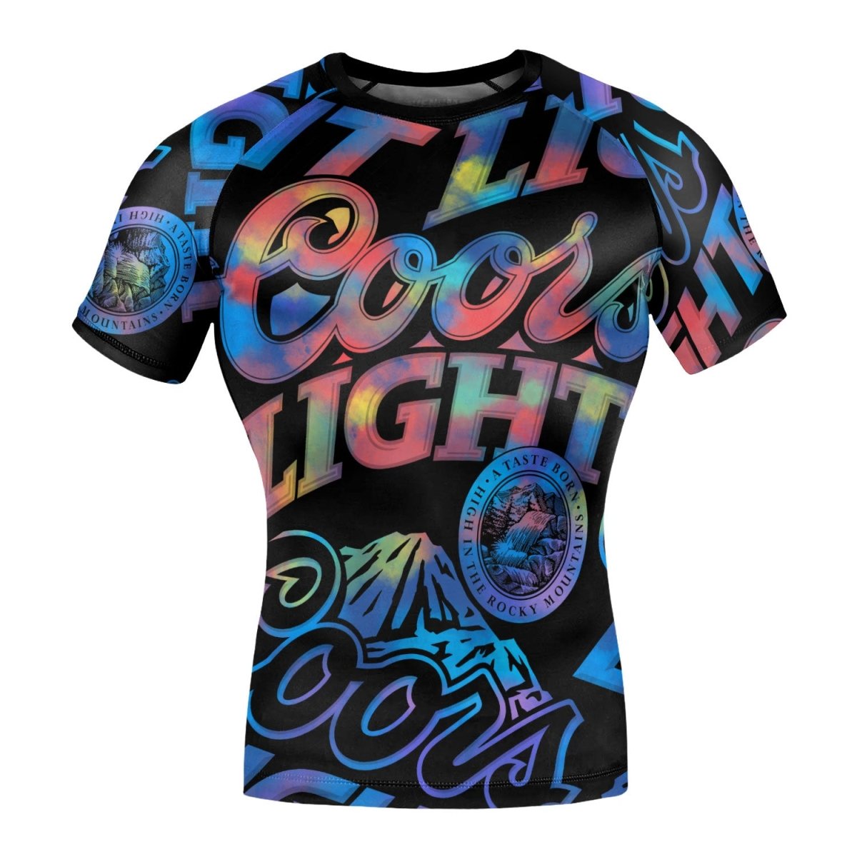 Coors Light Retro Rash Guard - VinoVogue.com