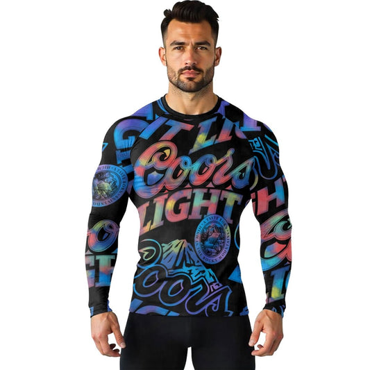 Coors Light Retro Rash Guard - VinoVogue.com