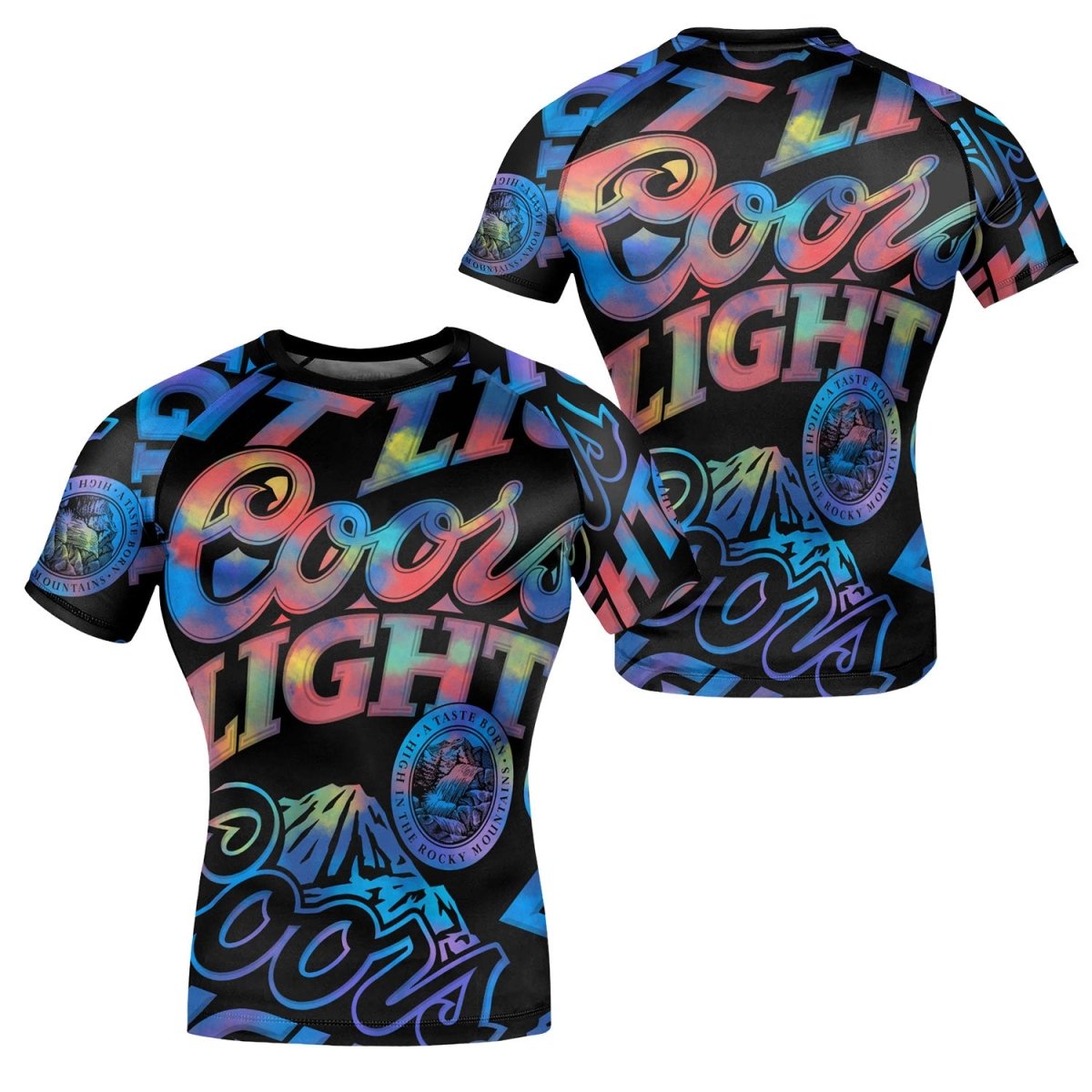 Coors Light Retro Rash Guard - VinoVogue.com