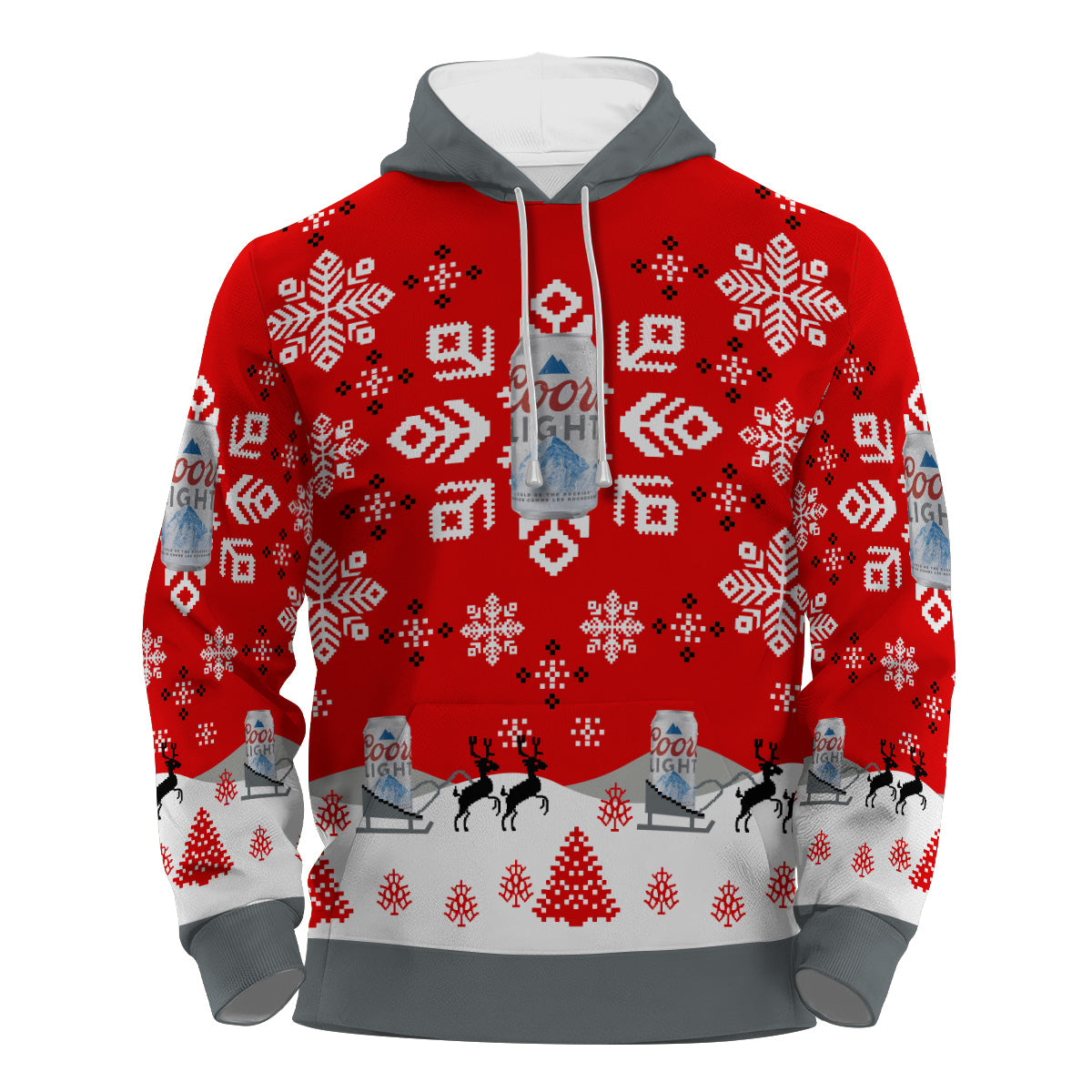 Coors Light Snowflake Pullover & Zip Hoodie