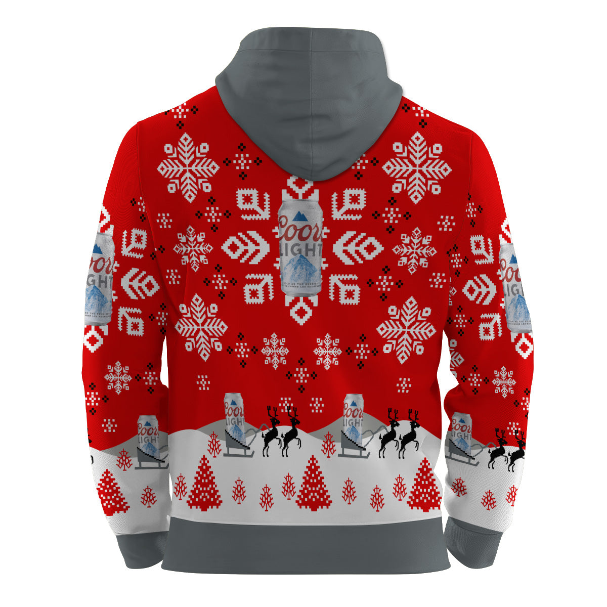 Coors Light Snowflake Pullover & Zip Hoodie