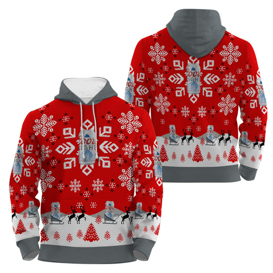 Coors Light Snowflake Pullover & Zip Hoodie