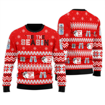 Coors Light Tis The Season Ugly Sweater