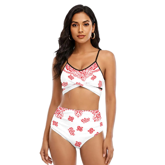 Coors Light Wild Paisley Bandeau Bikini