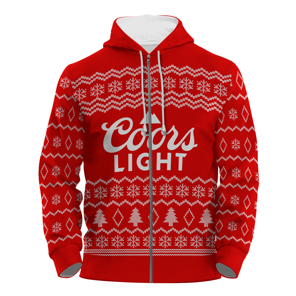 Coors Light Winter Festive Pullover & Zip Hoodie