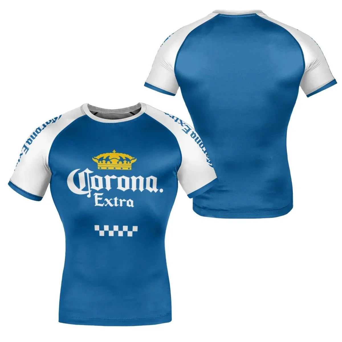 Corona Extra Blue Rash Guard - VinoVogue.com
