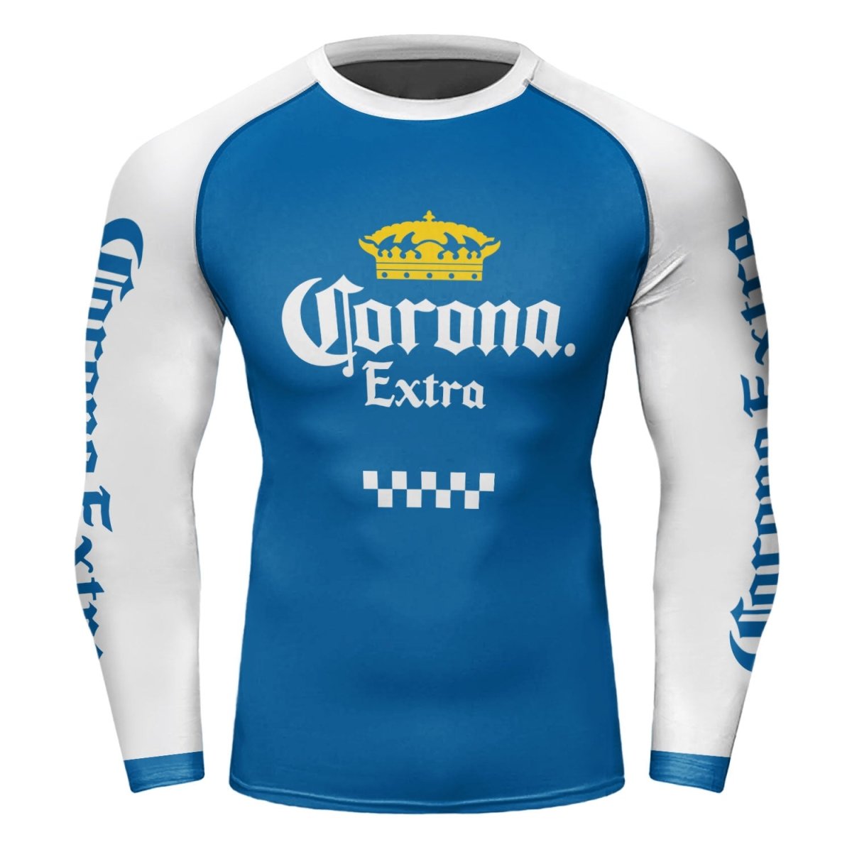 Corona Extra Blue Rash Guard - VinoVogue.com