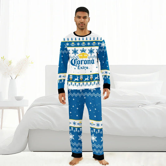 Corona Extra Christmas Family Pajamas Set