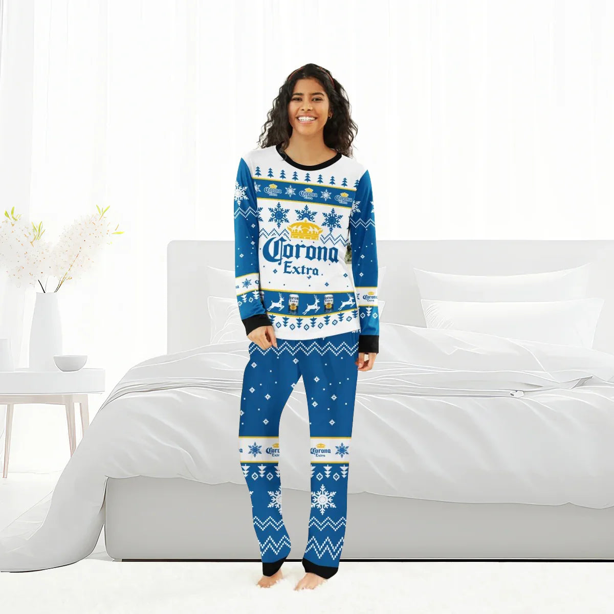 Corona Extra Christmas Family Pajamas Set