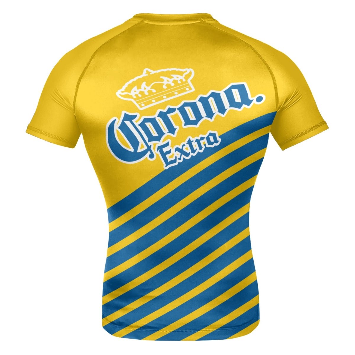Corona Extra Diagonal Stripe Rash Guard - VinoVogue.com