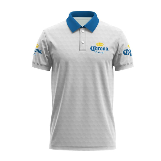 Corona Extra Donald Trump Golf Polo Shirt - VinoVogue.com
