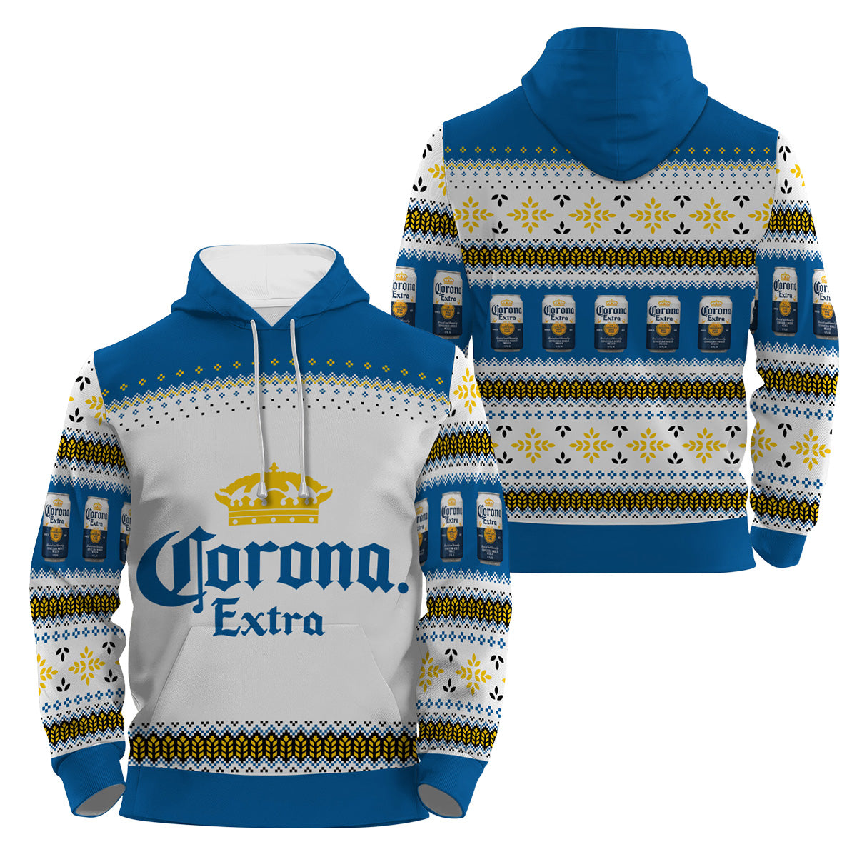 Corona Extra Festive Holiday Pullover & Zip Hoodie