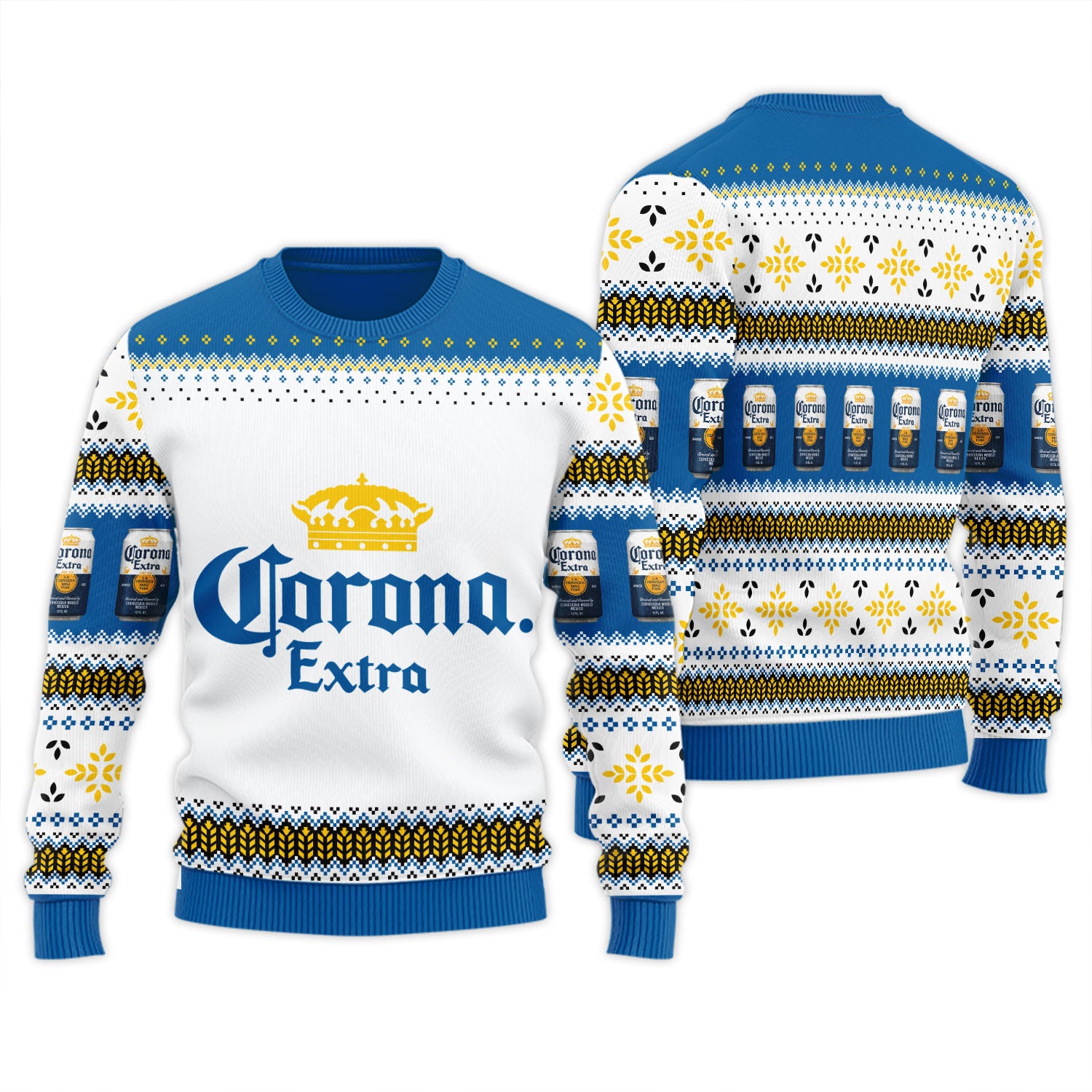 Corona Extra Festive Holiday Ugly Sweater