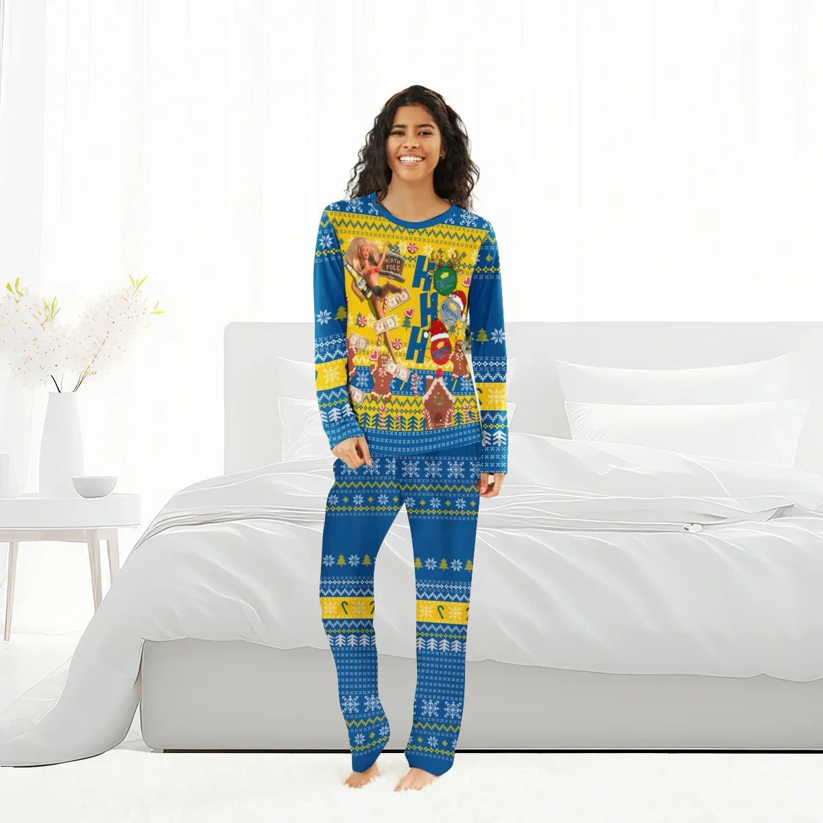 Corona Extra HoHoHo Family Pajamas Set