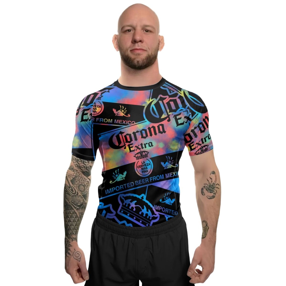 Corona Extra Retro Rash Guard - VinoVogue.com