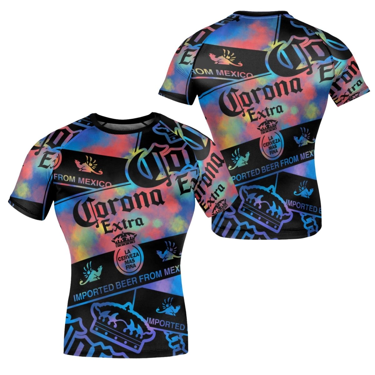 Corona Extra Retro Rash Guard - VinoVogue.com