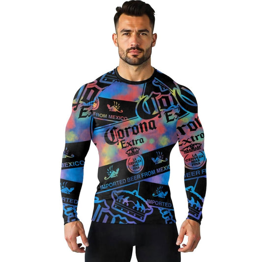 Corona Extra Retro Rash Guard - VinoVogue.com
