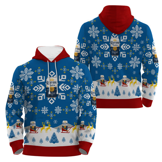 Corona Extra Snowflake Pullover & Zip Hoodie