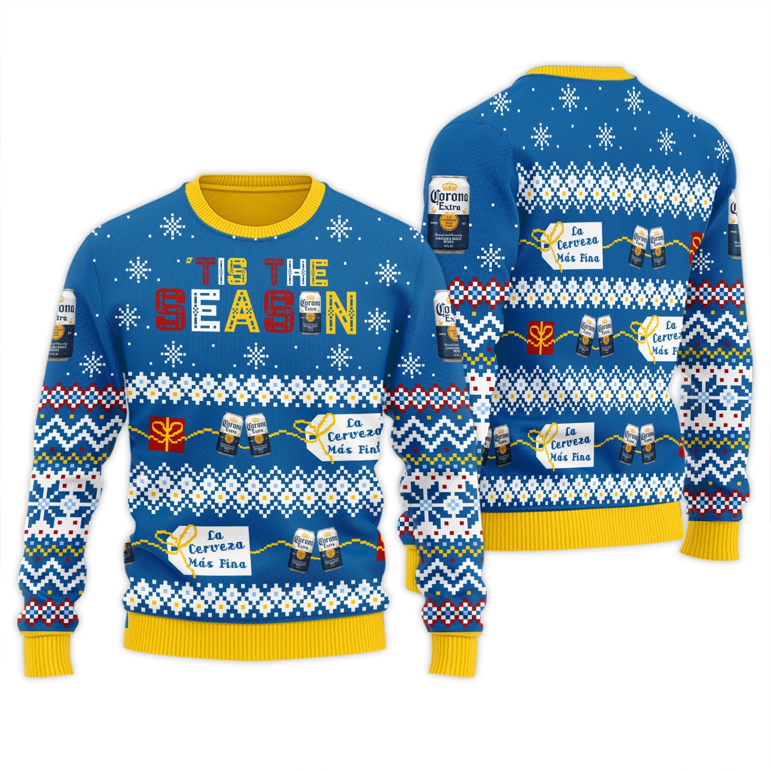Corona Extra Tis The Season Ugly Sweater