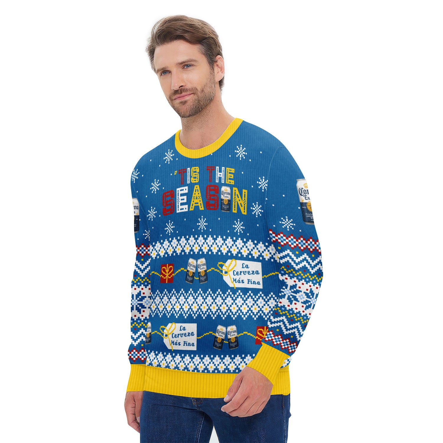 Corona Extra Tis The Season Ugly Sweater