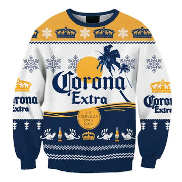 Corona Extra Ugly Christmas Sweater - VinoVogue.com