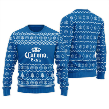 Corona Extra Winter Festive Ugly Sweater