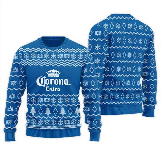 Corona Extra Winter Festive Ugly Sweater
