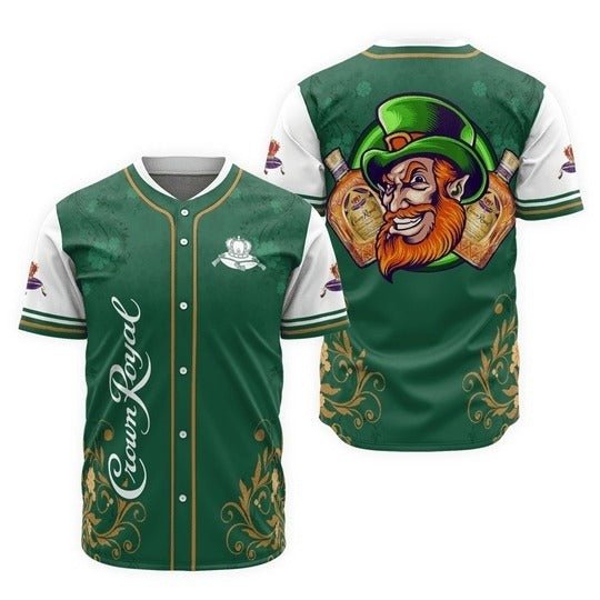 Crown Royal St Patrick's Elf Baseball Jersey - VinoVogue.com