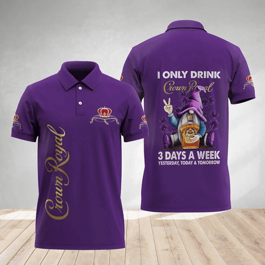 Crown Royal St Patrick's Gnome Polo Shirt - VinoVogue.com