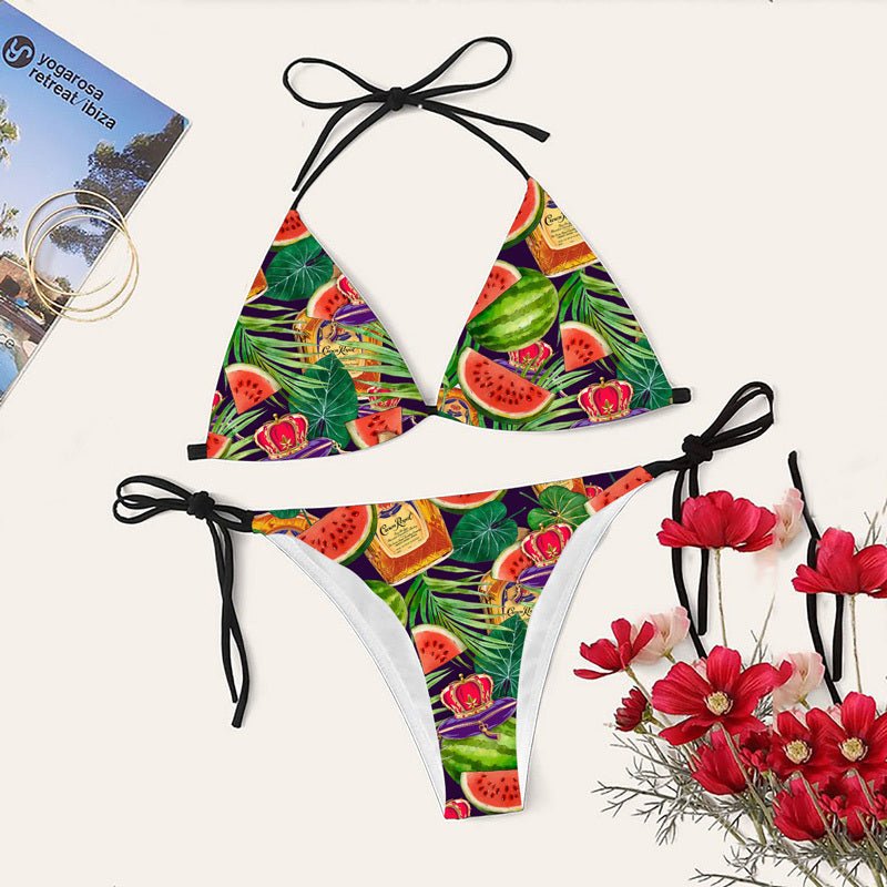 Crown Royal Watermelon Triangle Bikini - VinoVogue.com