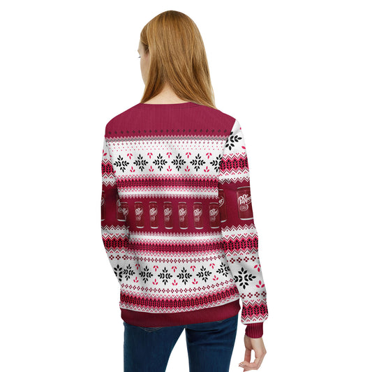 Dr Pepper Festive Holiday Ugly Sweater