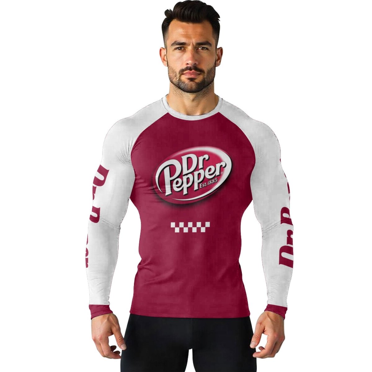 Dr Pepper Red Rash Guard - VinoVogue.com