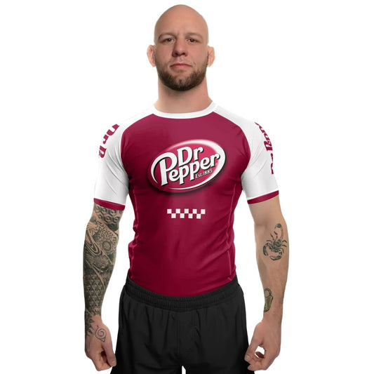 Dr Pepper Red Rash Guard - VinoVogue.com