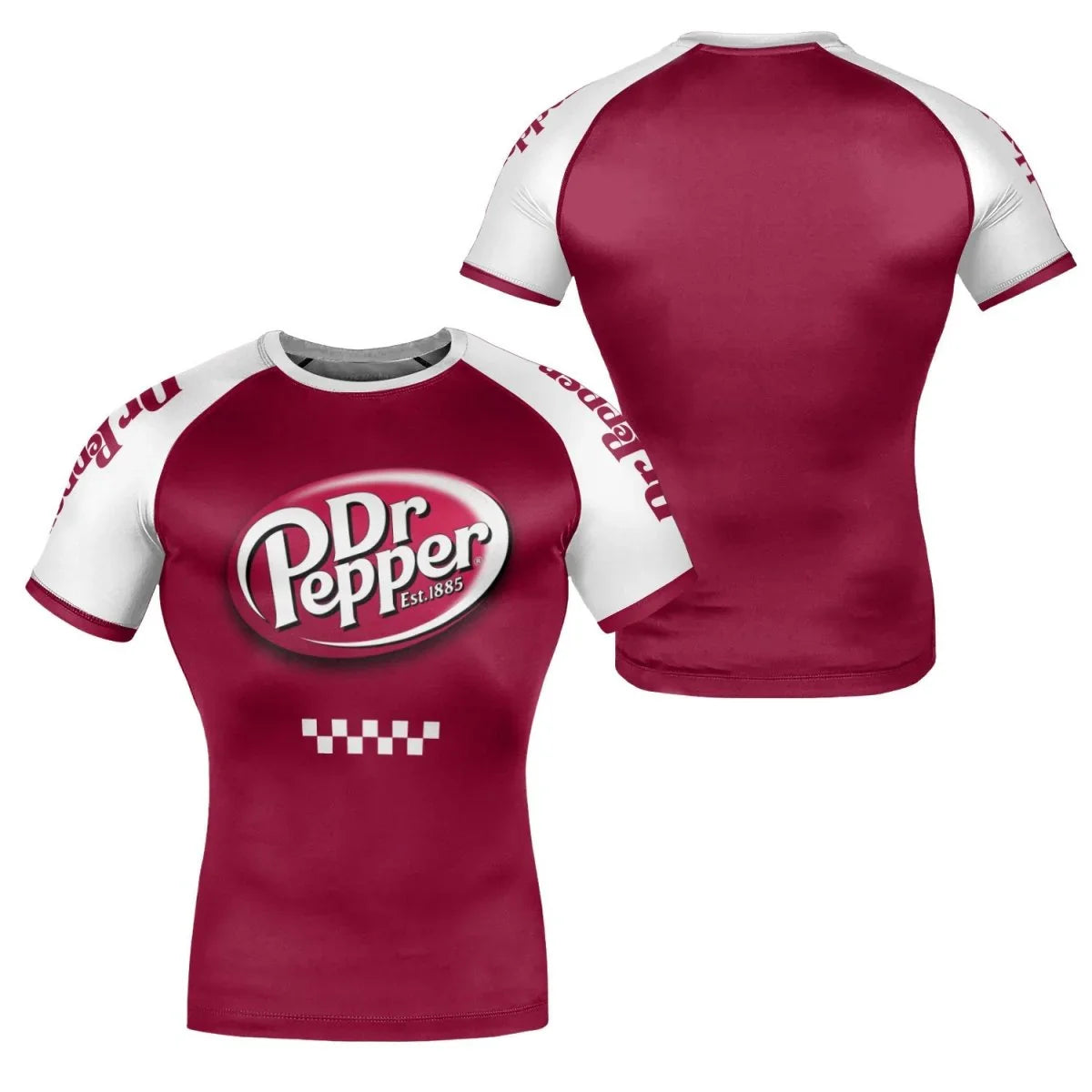 Dr Pepper Red Rash Guard - VinoVogue.com