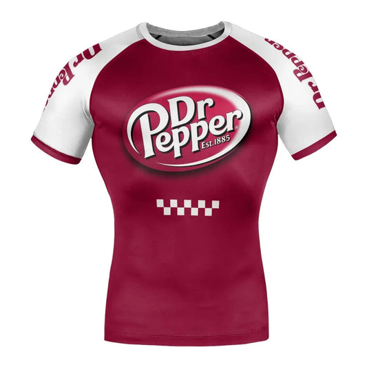 Dr Pepper Red Rash Guard - VinoVogue.com